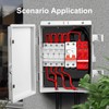 Namunanee Outdoor Electrical Junction Box, ABS Water Resistant Enclosure with
