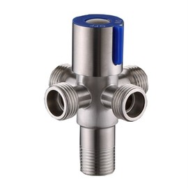 Water supply expansion connection valve 3 port 4 port distributor water supply accessories Material 1 water connection - 3 ports