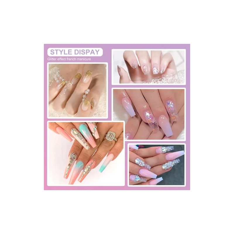 Kit Profesional De Uñas Acrílicas Monómero Líquido