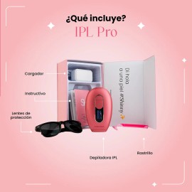 Depiladora Ipl Pro Shinnyskin Luz Pulsada Permanente Color Rosa