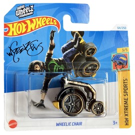 Hot Wheels - Wheelie Chair - HW XTreme Sports 3/5 - HTD18 - Short Card - Aaron Wheelz Fotheringham - Mattel 2024-1:64