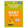 タカラトミー ロディ ゴーゴードライブ ステッカー BABY IN CAR