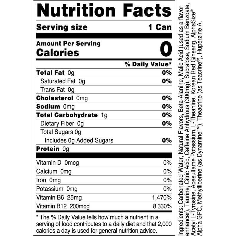 Energy Drink 300mg (White Gummy Deer) (12 CT) Bucked Up