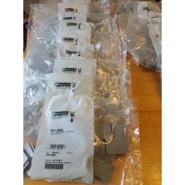 PHOENIX CONTACT ATP-MBK - PACK OF 50 -GRAY PARTITION PLATE, *NEW*