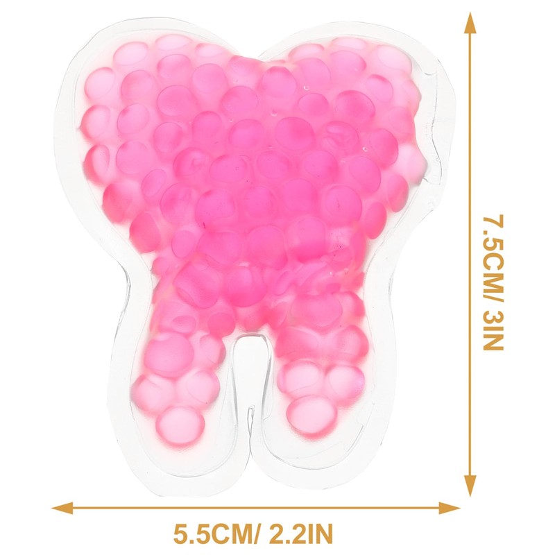 minkissy 4pcs Hot and Cold Cooling Bags Bags Pvc Red