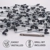 SKIR'CO (100 pcs) Painted Blind Rivets 4.0 x 8 mm,