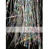 40" Hair Tinsel 100 Strands - Sparkling Silver