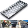 Cast Iron Drain Grate, 8 * 20in Heavy Duty Outdoor