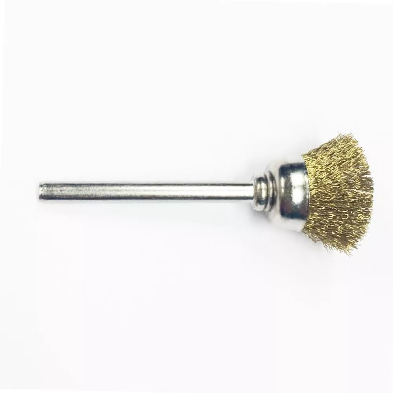 Robtec 9/16 in. x 1/8 in. Shank Brass Crimped Wire