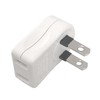 F-FACTORY FE-ELA-TTW Right Angle Plug Outlet for Vertical Orientation, 1