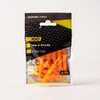 Decathlon 100 Golf Plastic Step Tees 37mm 10-Pack Unique Size