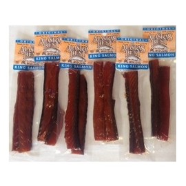 Alaska's Best Original King Salmon Jerky (1oz) - Pack of Six