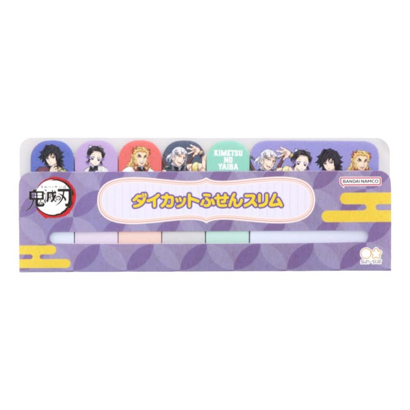 Sunstar Stationery KM1 S2839199 Demon Blade Sticky Notes, Die-Cut Slim