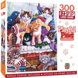 MasterPieces 300 Piece EZ Grip Jigsaw Puzzle - Loads of Fun - 18"x24"