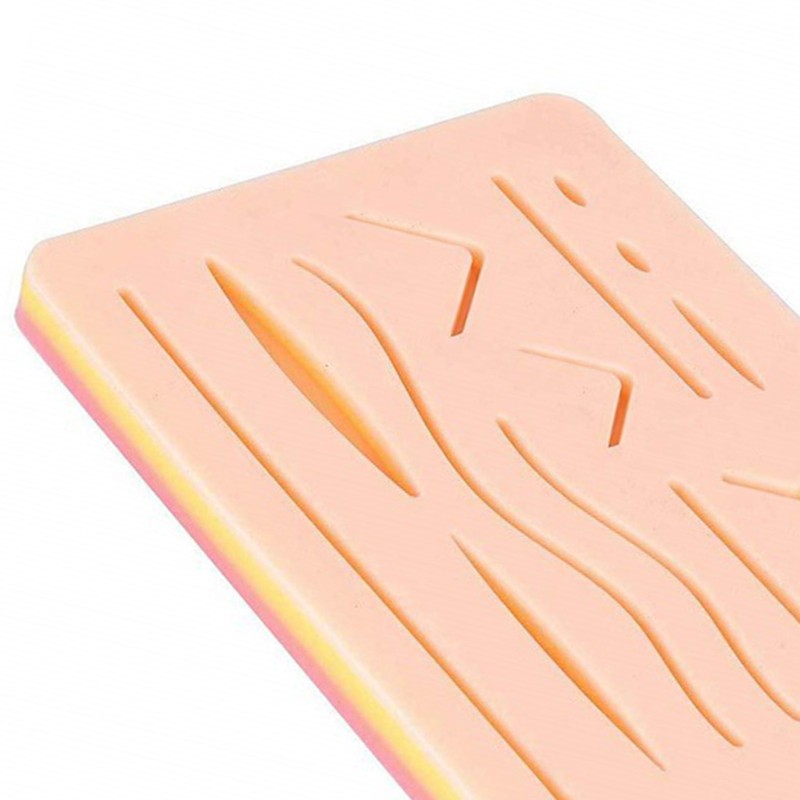 Suture Practice Pad 3 Layers Food Grade Silicone Odorless High
