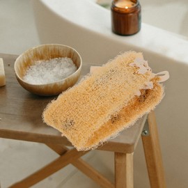 iplusmile Loofah Bath Brush Towel Sponges Bath Sponge Loofah Body Scrubber Back and Shoulder Loofah Body Brush Exfoliator Body Loofah Brush Exfoliating Body Scrubber Clean Sponge Brush