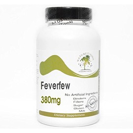 Naturetition Supplements Feverfew 380mg ~ 200 Capsules - No Additives