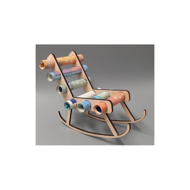 Rocking Chair for Money Gifts, Rocking Chair for Retirement, Pension