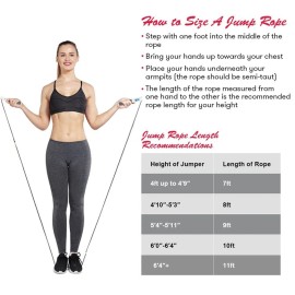 Unbranded Jump Rope, Skipping Rope w/ Counter -Adjustable Jumping Rope for Men Women Kids