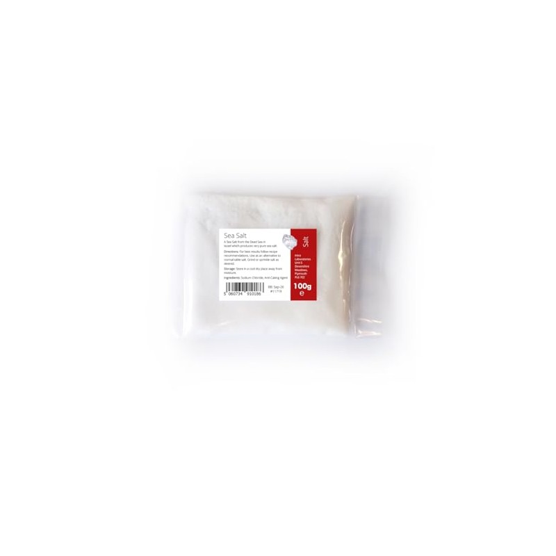 Intralabs Sea Salt - Pure, Natural Food Grade Salt 100g