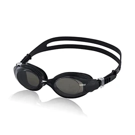 Speedo Unisex Adult Hydrosity Swim Goggle, Black/Smoke, One Size