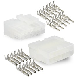Molex, 12 Circuit Connector -2 Complete Set- Wire Conn. with Pins - Molex Mini-Fit Jr ™