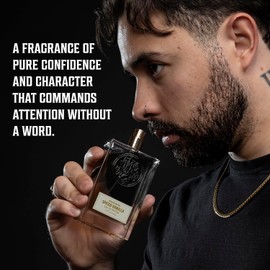 Viking Revolution Spiced Vanilla Perfume, Intense & Lasting Men's Eau de Parfum, An Aromatic, Complex & Alluring Fragrance with Notes of Peony, Agarwood, Leather, and Iris - (3 Pack, 3.5 Fl Oz Each)