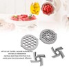 Hapivida Stainless Steel Meat Grinder Plate Discs for Food Grinding