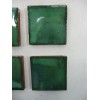 Talavera 200 solid green Mexican tile handmade talavera backsplash mosaic