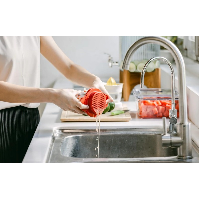 Prepara Can Strainer – Universal Fit for Standard Cans, Dual-Flow