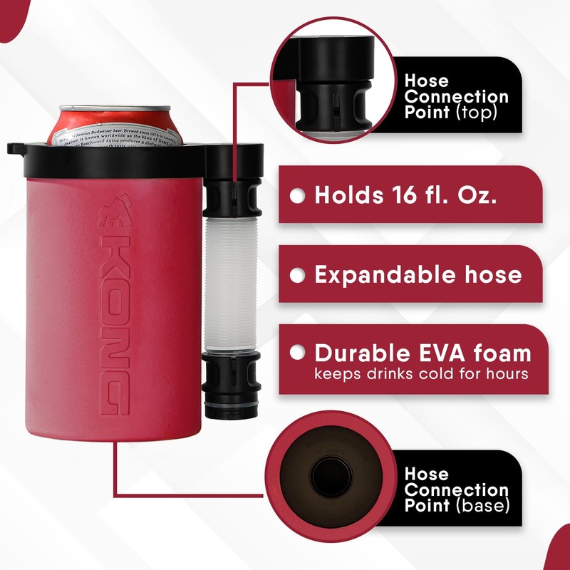 The Kong 2.0 - A Portable Can or Bottle Cooler/Cup