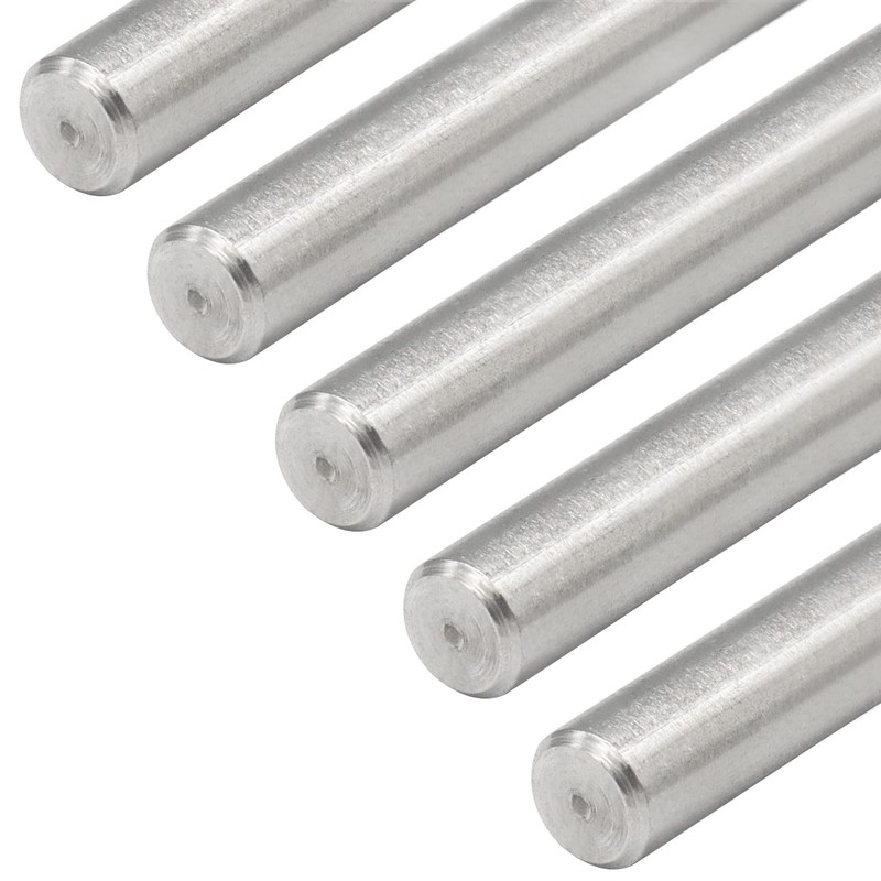 FOCMKEAS 10 PCS Dowel Pins 5 mm Dia. x 60