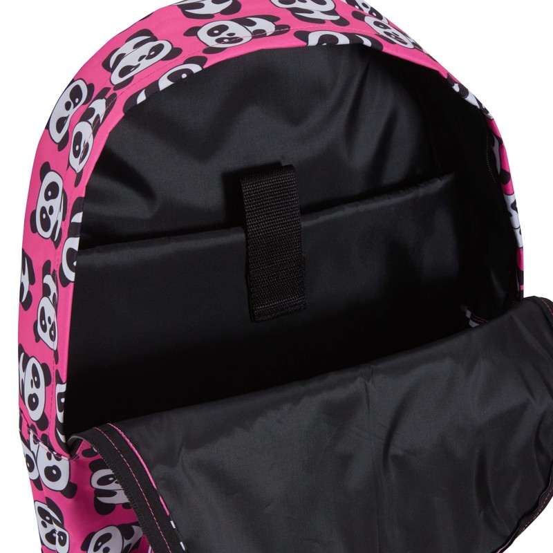 ScruffyTed Panda Girls Backpack For Kids Large Capacity Travel Rucksack