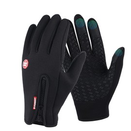 RooRuns Winter Gloves, Lightweight Touchscreen Gloves Thermal Gloves, Non Slip Cycling Gloves Driving Gloves Running Gloves Waterproof Gloves For Men Women