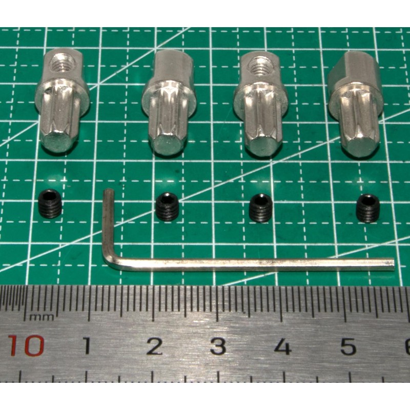 Rear Center Drive Hub 6888 Compatible with Traxxas 1/10 Slash