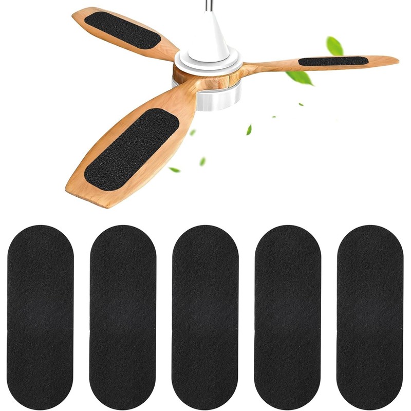 KAYYIPEX Activated Carbon Fiber Filter Pads, Ceiling Fan Blade Filters,