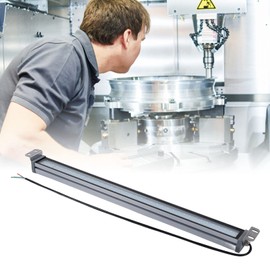 LED Work Light, Explosion Proof Waterproof CNC Machine LED Tube Light, 20W 24V 36V Industrial Lighting Work Lamp for Workshop, Garage, Milling Workshop