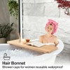 Elebox Gorro Ducha Extragrande Trenzas Cabello Rizado Rastas Gorros Largos