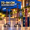 3-in-1 Adjustable Elders Walking Cane for Daily Mobility – Interchangeable