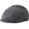 A&J DESIGN Baby Newsboy Cap Toddler Boy Beret Scally Irish Hat Gray 2-3T