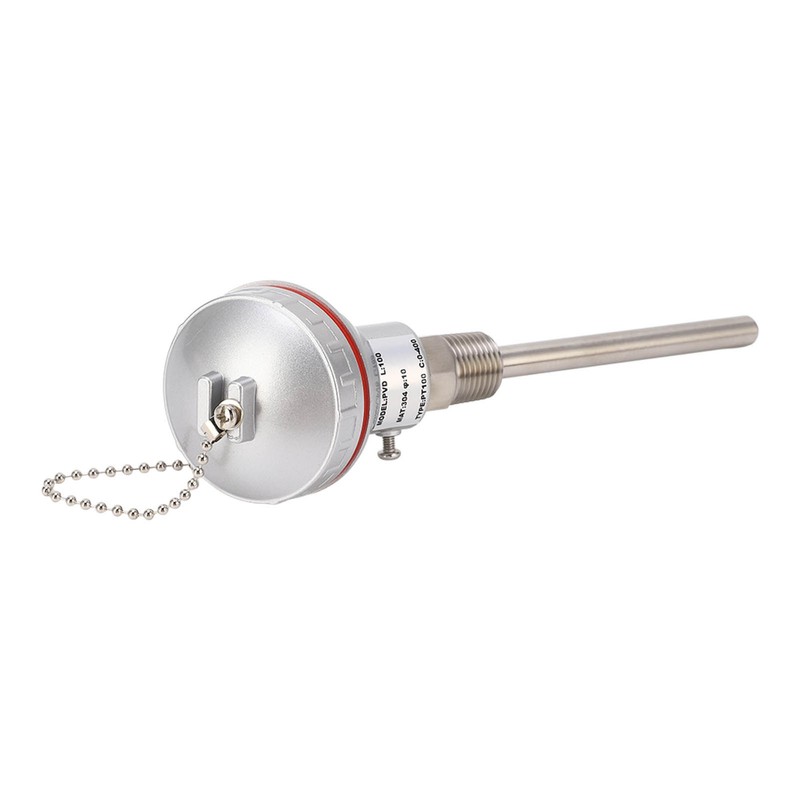 PT100 Temperature Sensor Probe 10 X 100mm PT1/2in Thread 3W