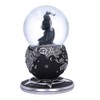 Nemesis Now Cult Cuties Baphoboo Snow Globe, Black, 18.5cm, Resin