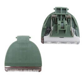 2 Pack Replacement Trimmer Blades for Meridian Trimmer, Replacement Ceramic Blades Compatible with Meridian Body Trimmer (Onyx & Sage)-Green