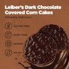 LEIBERS Dark Chocolate Coated Corn Cakes Snack pack – 6