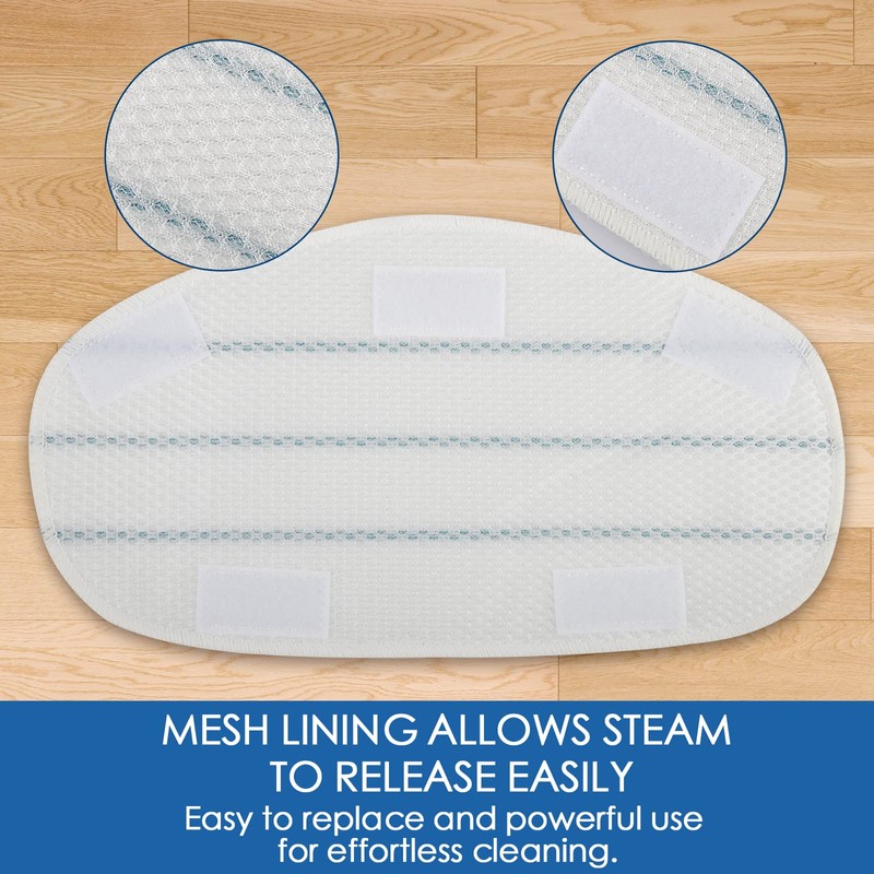 MXZONE Steam Mop Pads for PurSteam ThermaPro 10-in-1 and ThermaPro