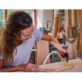 Original Einhell Sandpaper Set for Wood (Compressed Air Angle Grinder Accessories for Einhell TC-PA 50 Compressed Air Angle Grinder Diameter 50 mm Includes 60x Various Sandpapers)