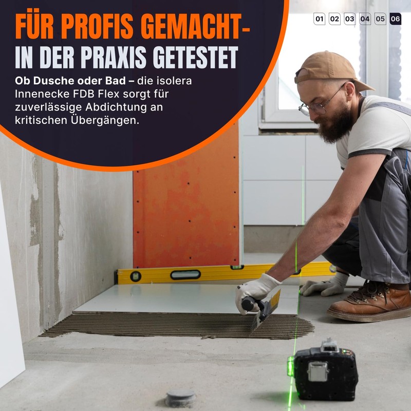 isolera FDB Flex Inner Corner - Sealing Corner for Sealing
