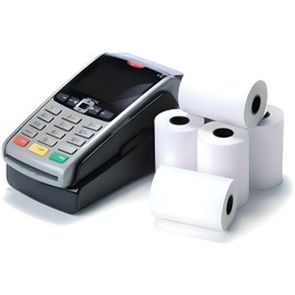 20 Rolls of 57 x 40 mm Thermal PDQ Receipt Paper Till Rolls, for Ingenico Verifone Barclays Barclaycard Streamline Move Sagem Spire Pax Worldpay Credit Card Machine terminals, iCT200, iCT250, IWL220