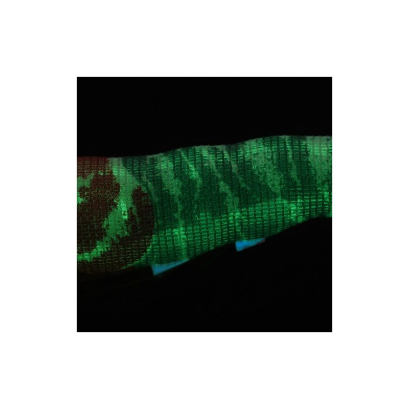 DUEL(デュエル) スッテ EZ-SLIM 布巻 パラソル 85mm 04 LBBL 重量:6g A1687-LBBL-夜光ボイルブラック