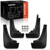 A-Premium Set of 4PCS Mud Flaps Splash Guards Mudguards Mudflaps